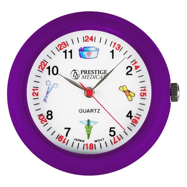 Medical Symbols Stethoscope Watch Accessories Prestige Purple