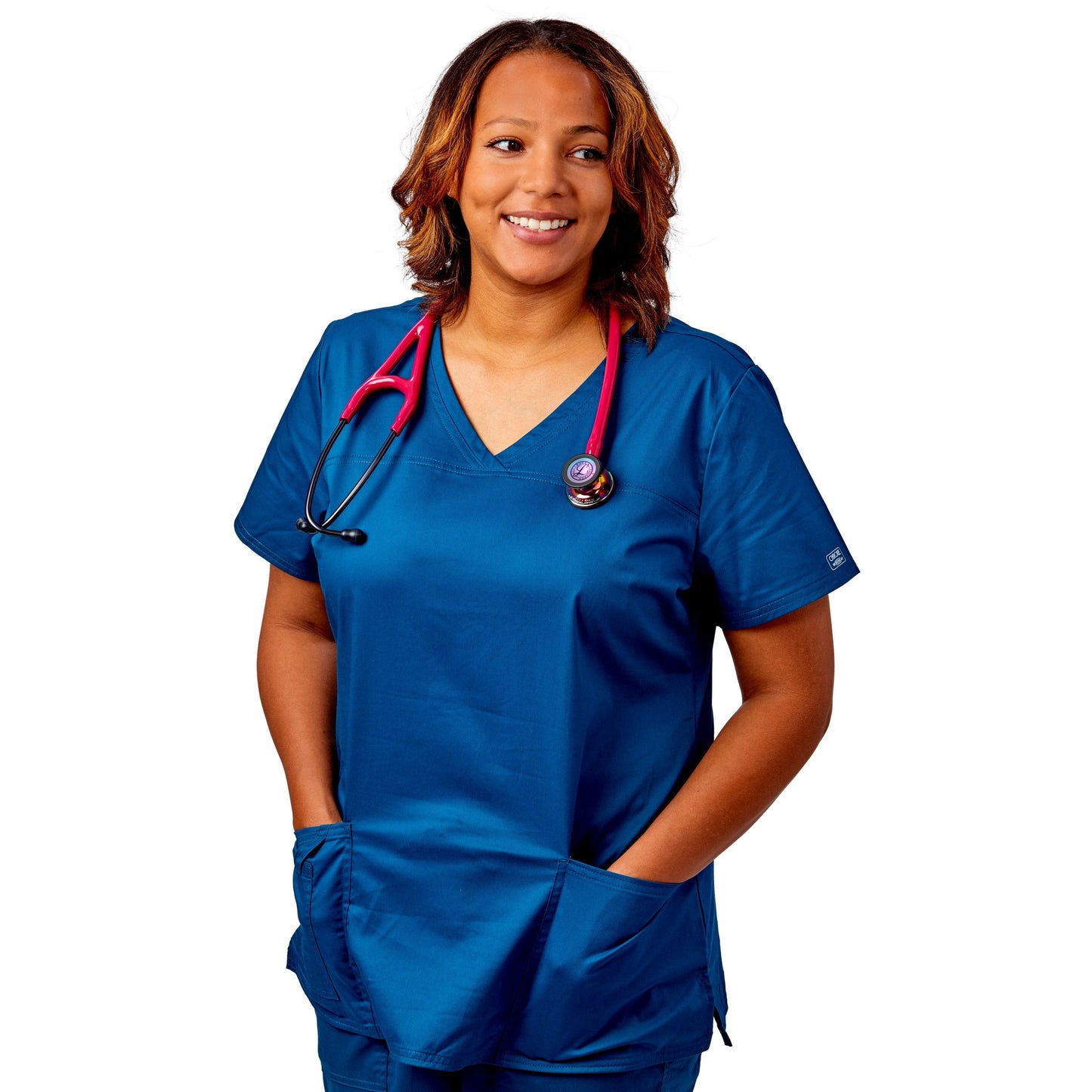 Littmann Classic III Monitoring Stethoscope: Mirror & Pearl Pink - Pink Stem 5962 Stethoscopes 3M Littmann