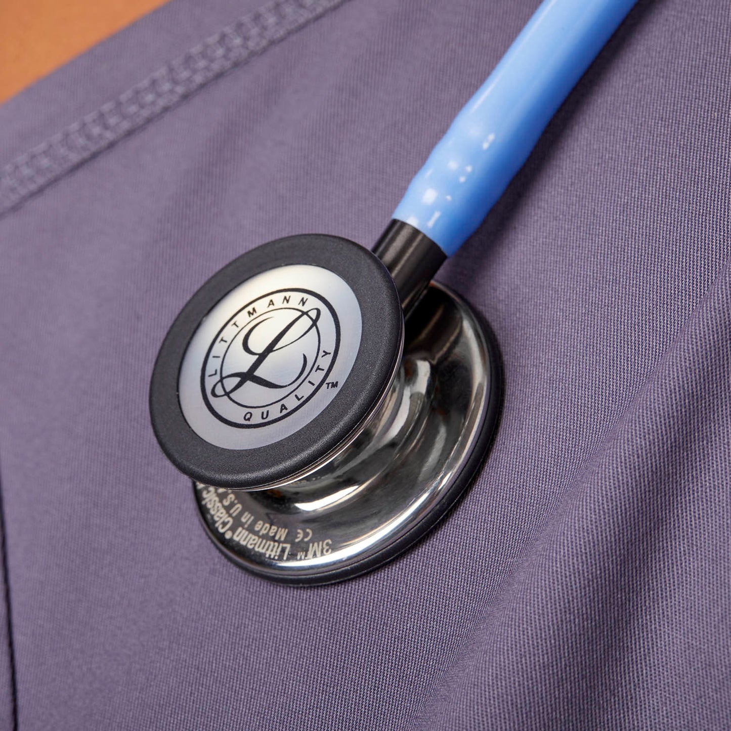 Littmann Classic III Monitoring Stethoscope: Mirror & Ceil Blue - Smoke Stem 5959 Stethoscopes 3M Littmann   