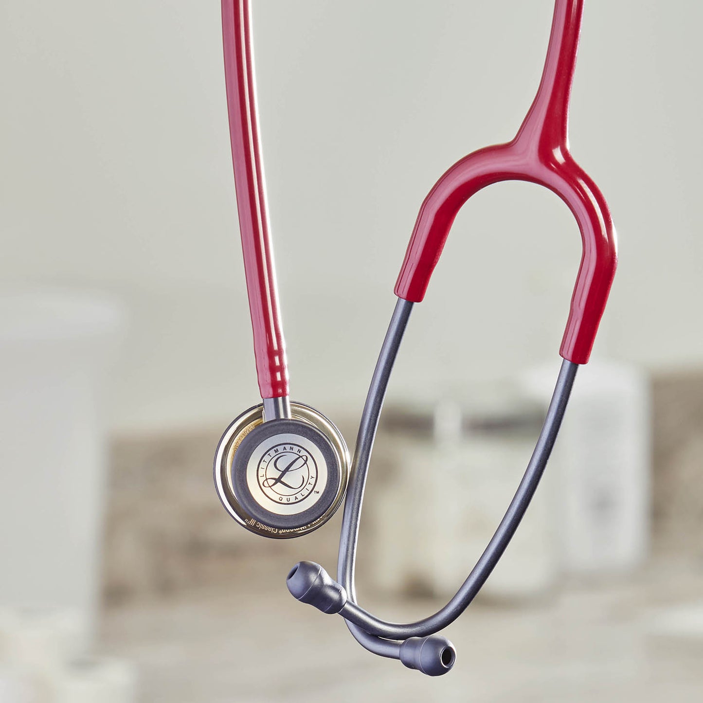 Littmann Classic III Monitoring Stethoscope: Champagne & Burgundy 5864 Stethoscopes 3M Littmann   