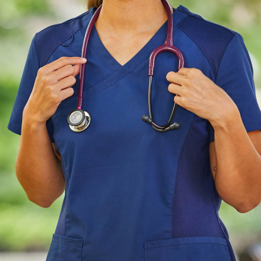 Littmann Classic III Monitoring Stethoscope: Champagne & Burgundy 5864 Stethoscopes 3M Littmann