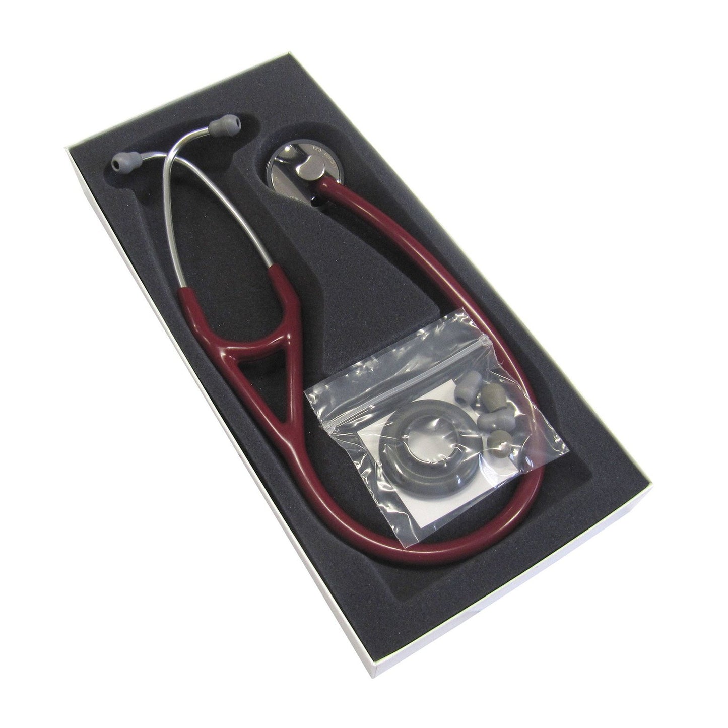 Littmann Master Cardiology Stethoscope: Burgundy 2163 Stethoscopes 3M Littmann