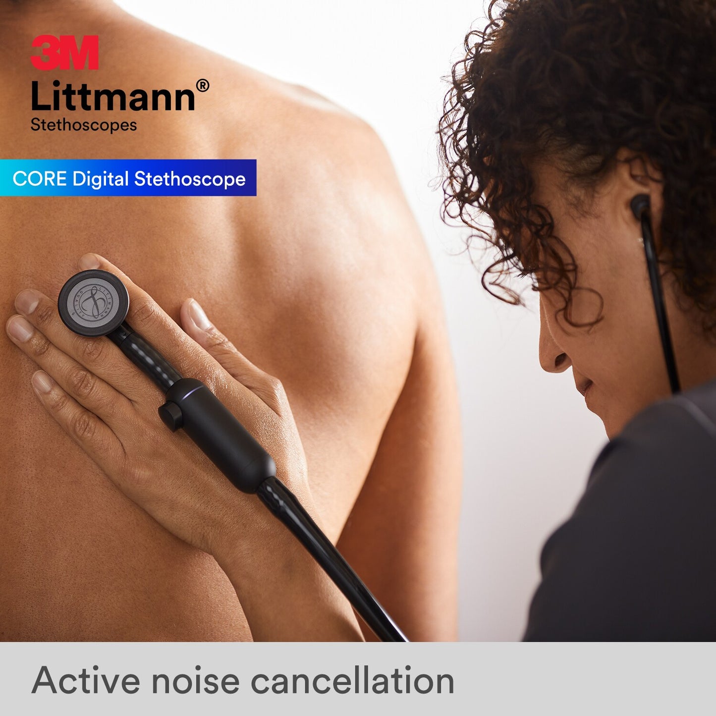 3M™ Littmann® CORE Digital Stethoscope - Black 8480 Stethoscopes 3M Littmann