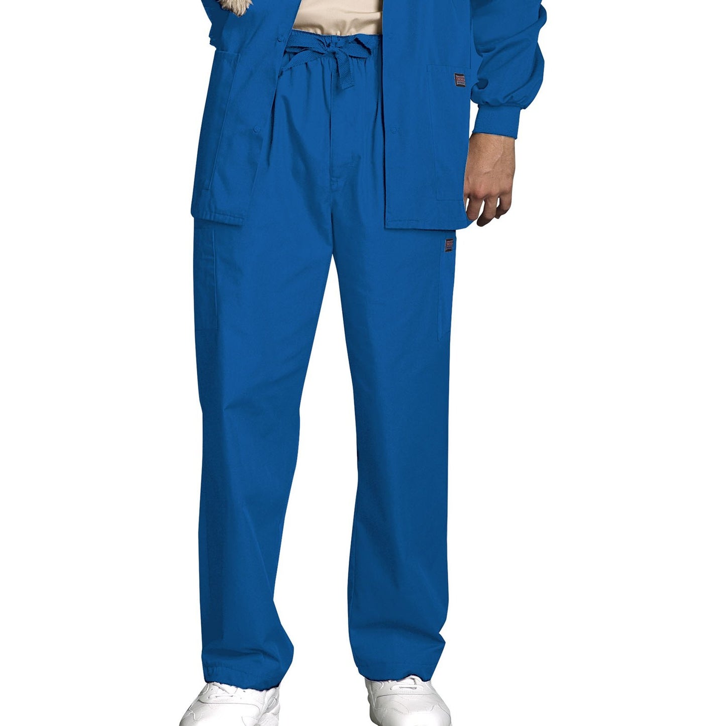 Cherokee Men's WorkWear Cargo Scrub Pant - Tall Scrubs Cherokee M Royal