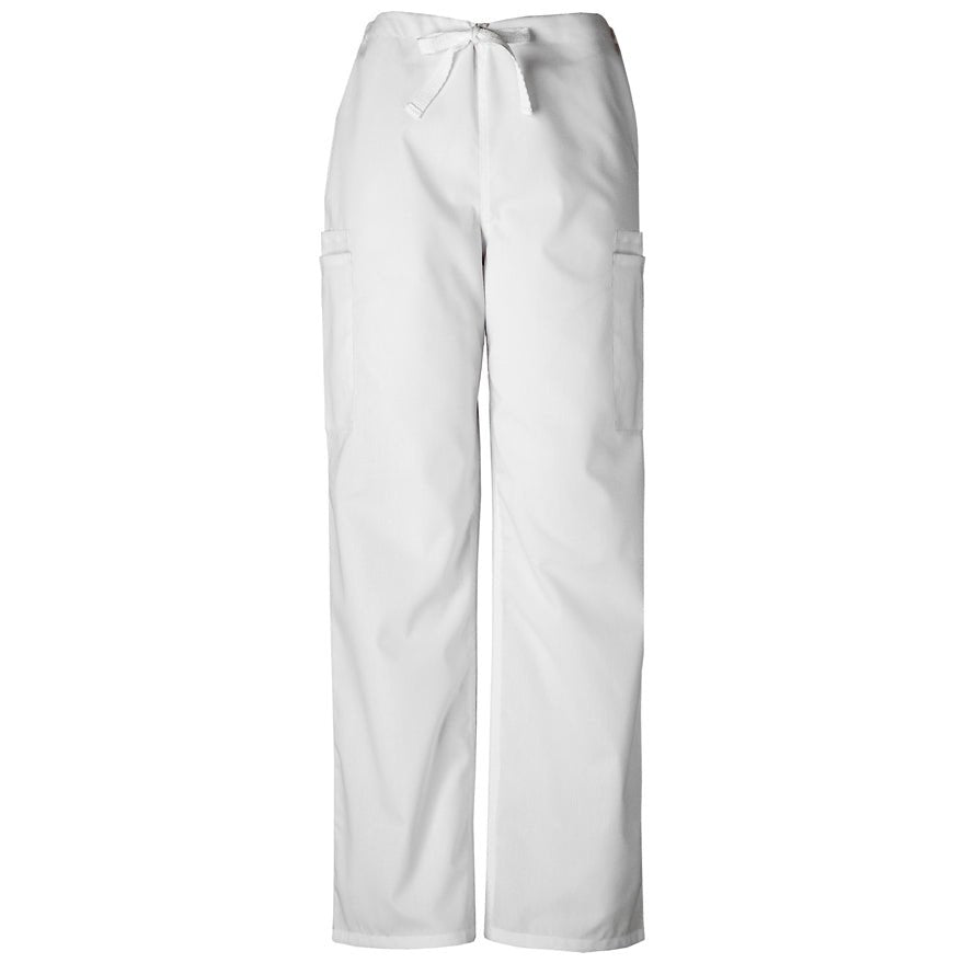 Cherokee Men's WorkWear Cargo Scrub Pant - Tall Scrubs Cherokee S White