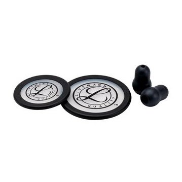 3M Littmann Stethoscope Spare Parts Kit - CORE Digital/Classic III/Cardiology IV - Black Littmann Spare Parts 3M Littmann   