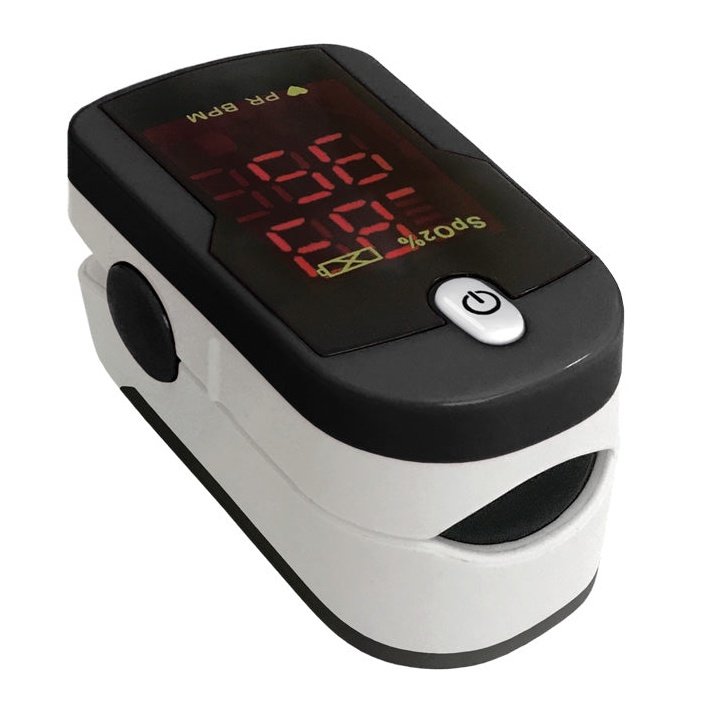 Fingertip Pulse Oximeter Diagnostics Prestige Black