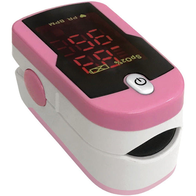 Fingertip Pulse Oximeter Diagnostics Prestige Hot Pink