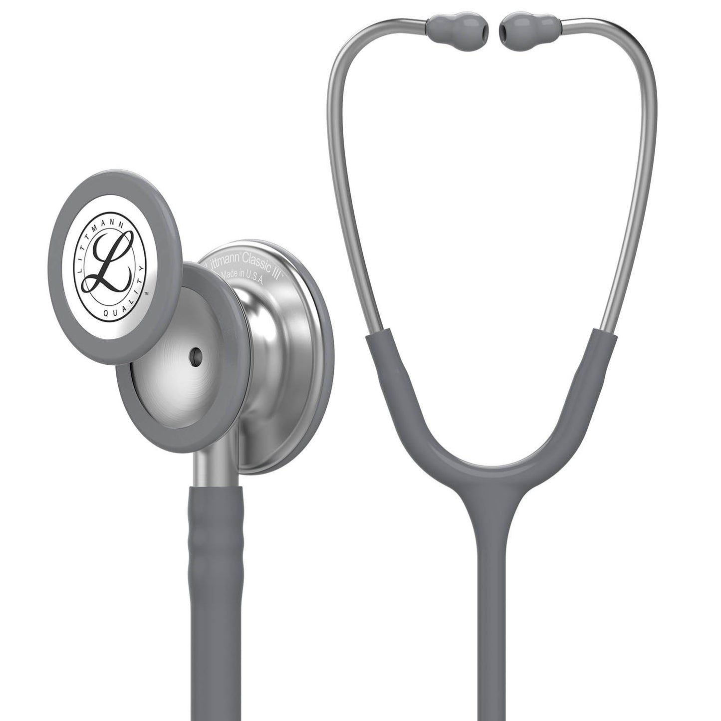 Littmann Classic III Monitoring Stethoscope: Gray 5621 Stethoscopes 3M Littmann   