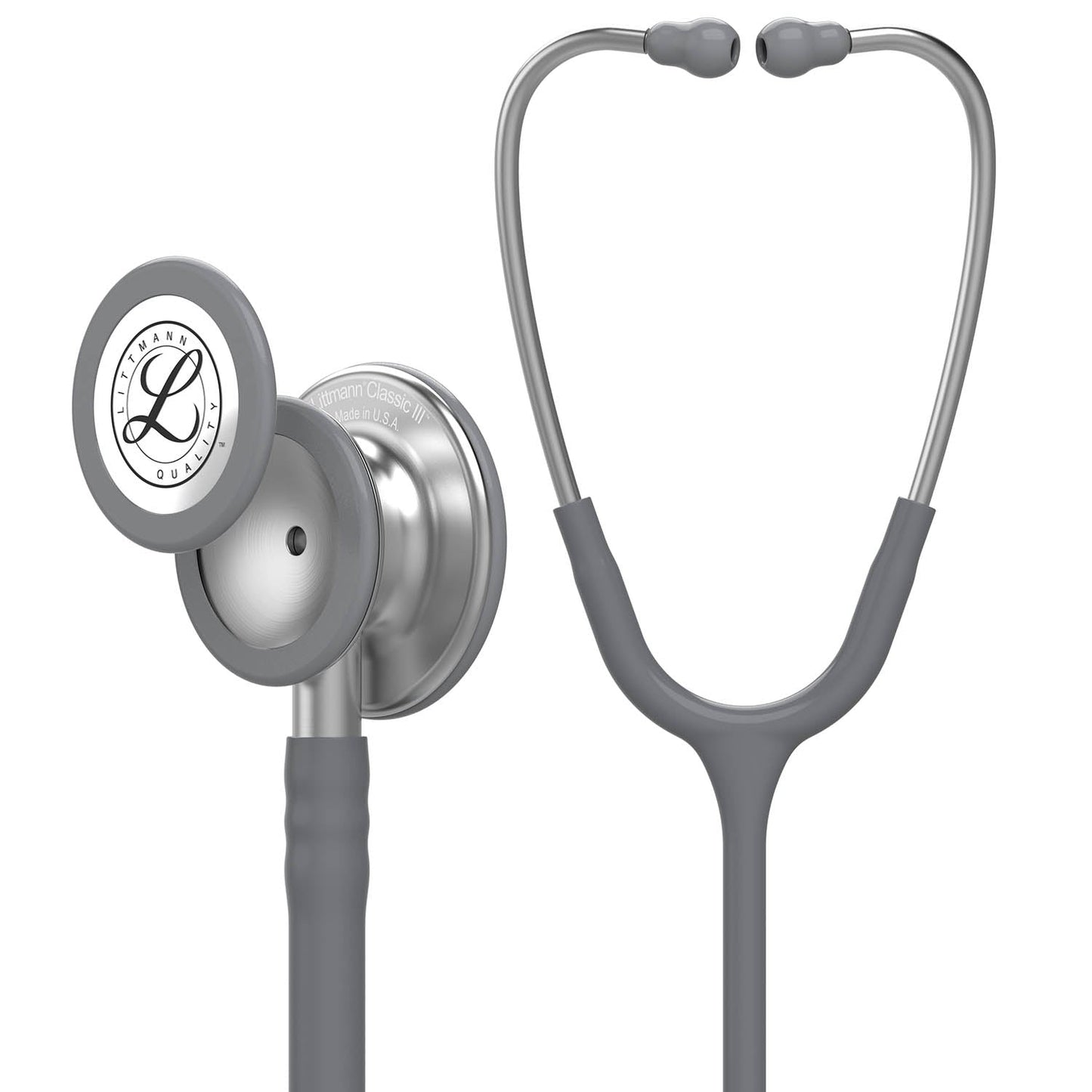 Littmann Classic III Monitoring Stethoscope: Grey 5621 - Over Engraved 3M Littmann Stethoscopes 3M Littmann