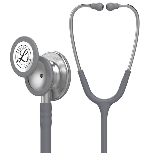 Littmann Classic III Monitoring Stethoscope: Grey 5621 - Over Engraved 3M Littmann Stethoscopes 3M Littmann   