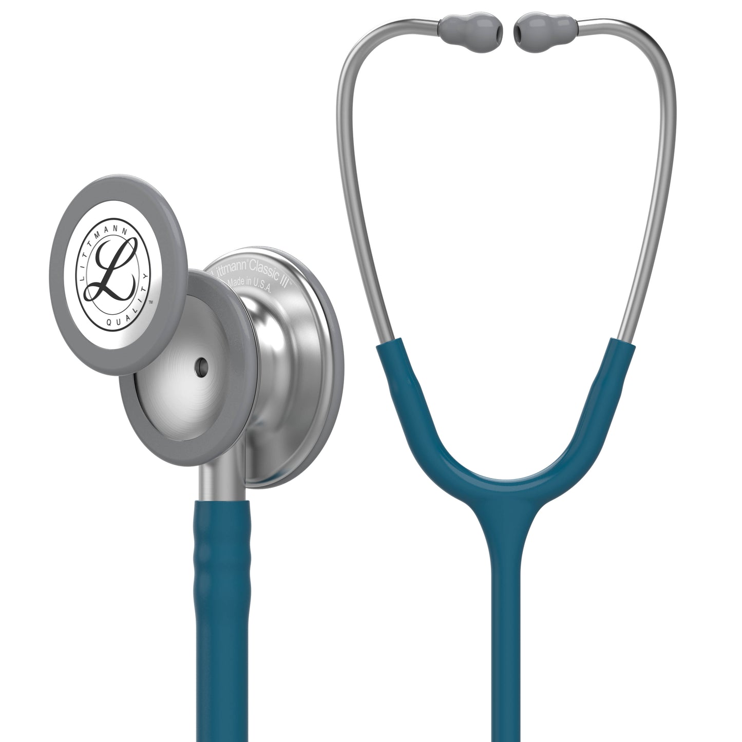 Littmann Classic III Monitoring Stethoscope: Caribbean Blue 5623 Stethoscopes 3M Littmann   