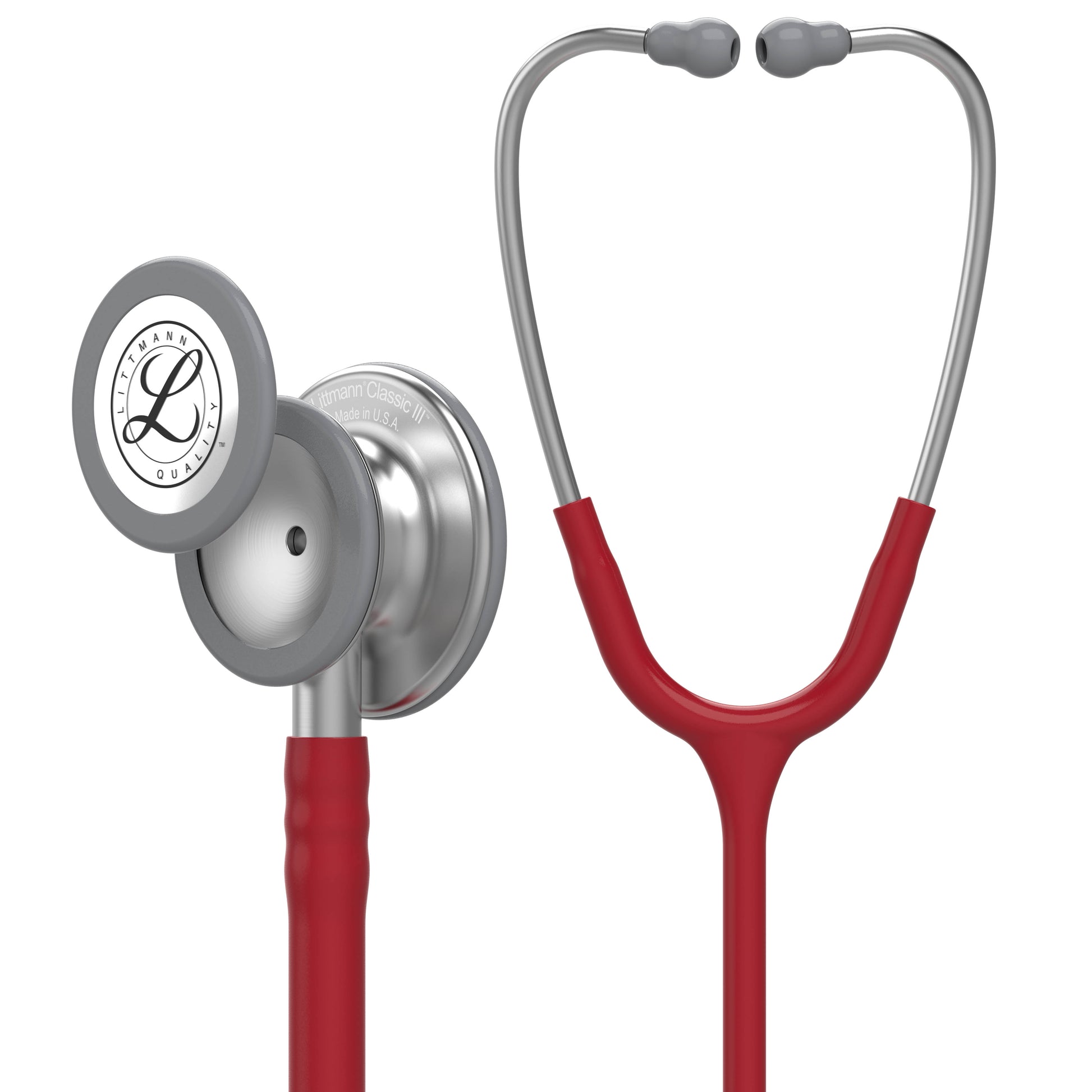 Littmann Classic III Monitoring Stethoscope: Burgundy 5627 Stethoscopes 3M Littmann