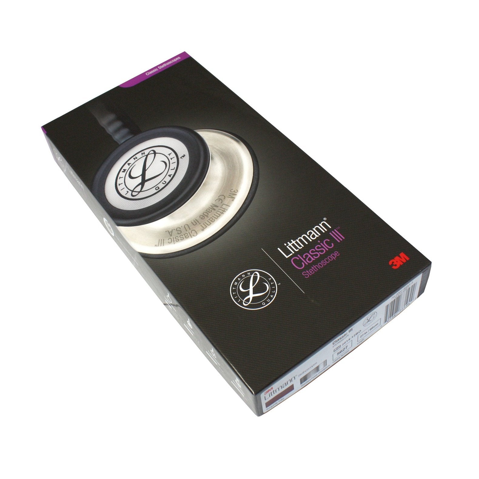 Littmann Classic III Monitoring Stethoscope: Burgundy 5627 Stethoscopes 3M Littmann