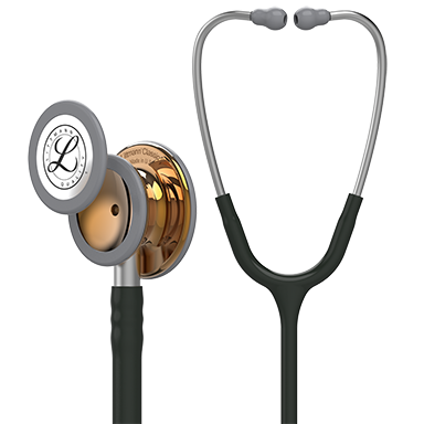 Littmann Classic III Monitoring Stethoscope: High Polished Copper & Bl Littmann Classic III Monitoring Stethoscope: High Polished Copper & Bl