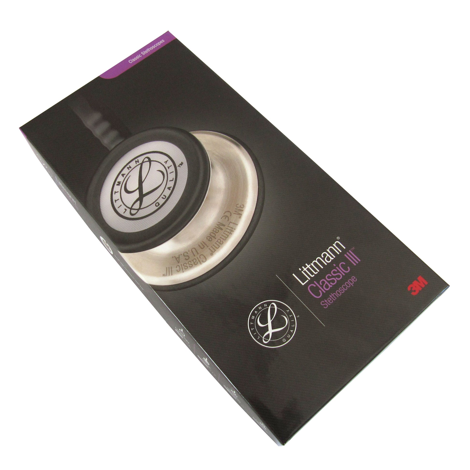 Littmann Classic III Monitoring Stethoscope: Raspberry Rainbow 5806 Stethoscopes 3M Littmann