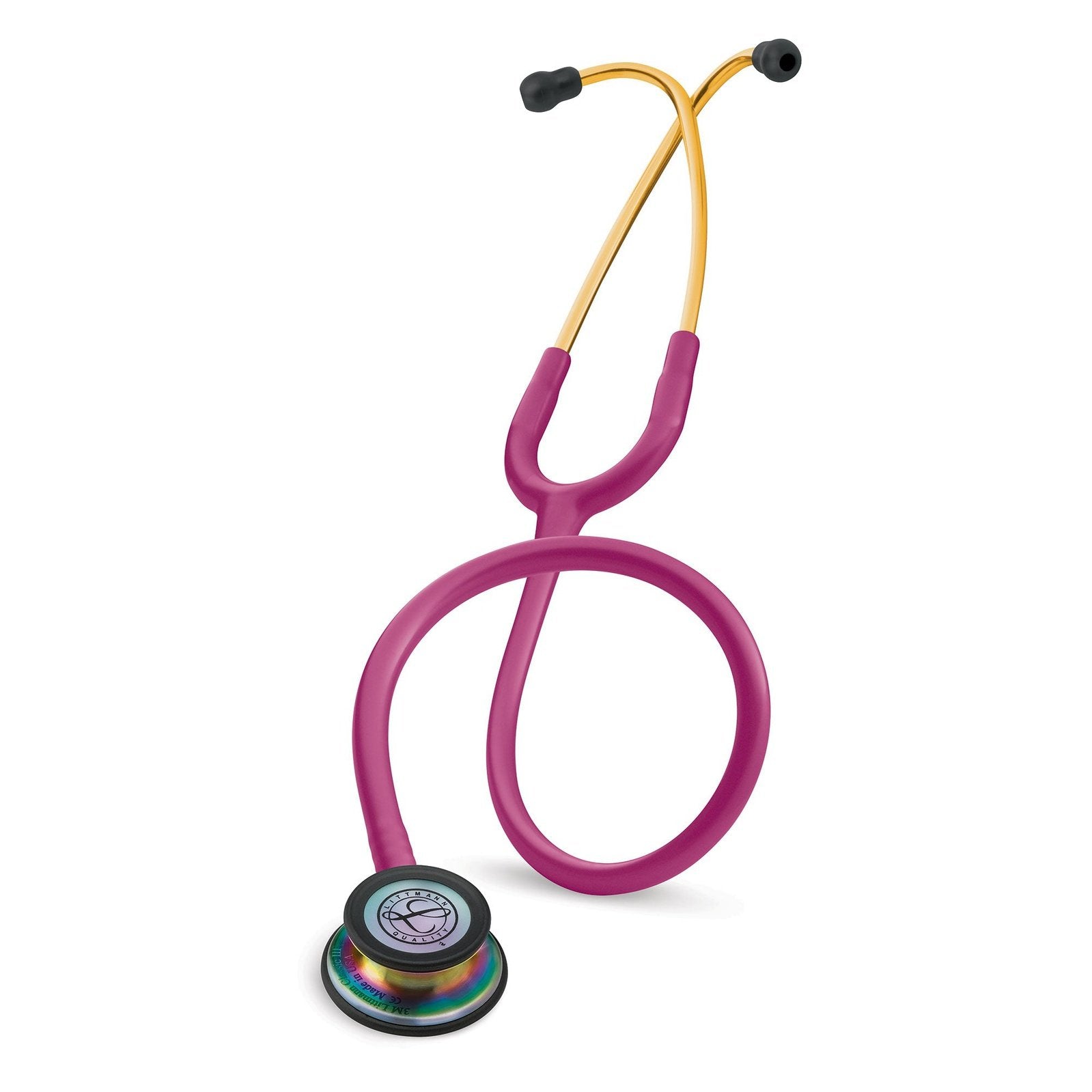 Littmann Classic III Monitoring Stethoscope: Raspberry Rainbow 5806 Stethoscopes 3M Littmann