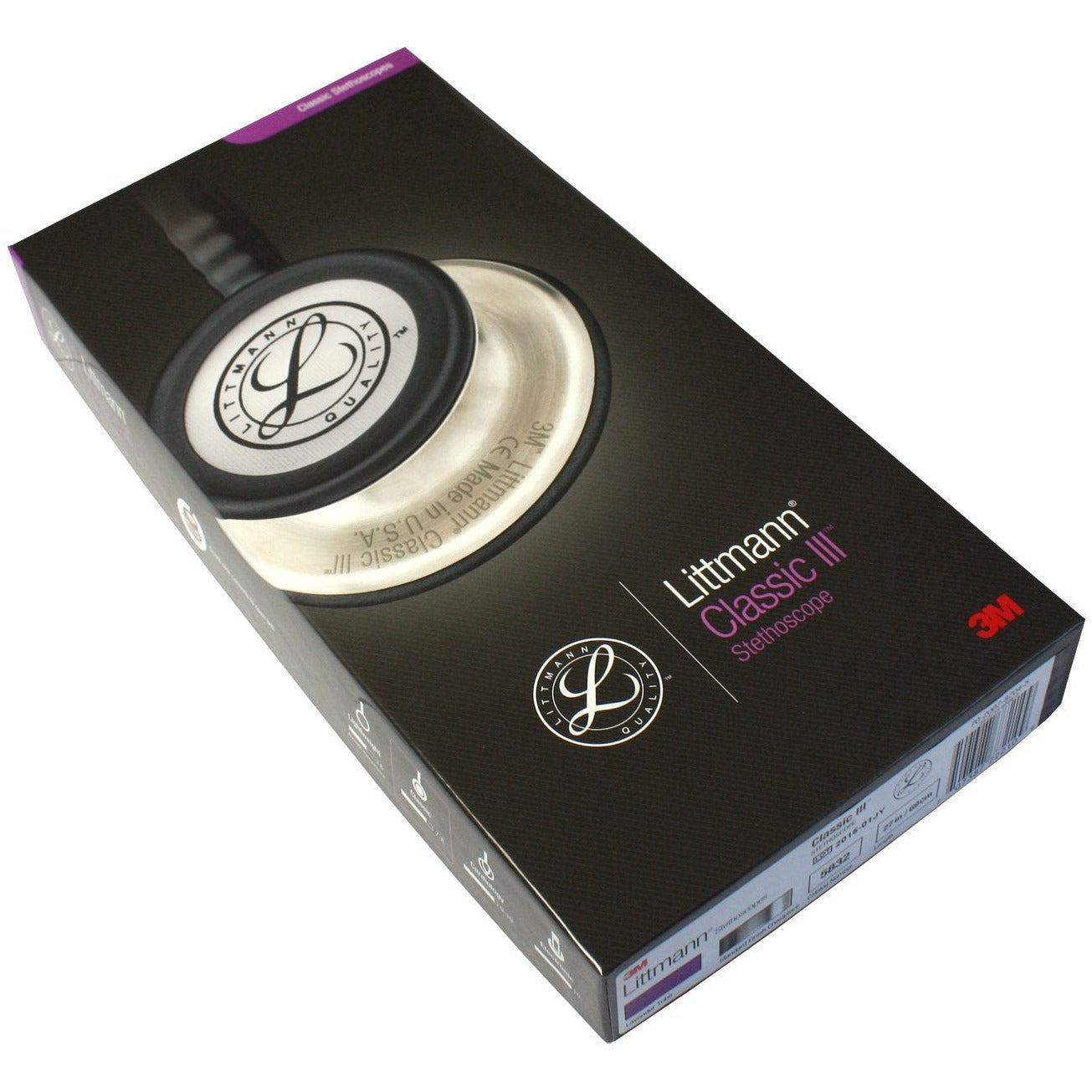 Littmann Classic III Monitoring Stethoscope: Lavender 5832 Stethoscopes 3M Littmann   