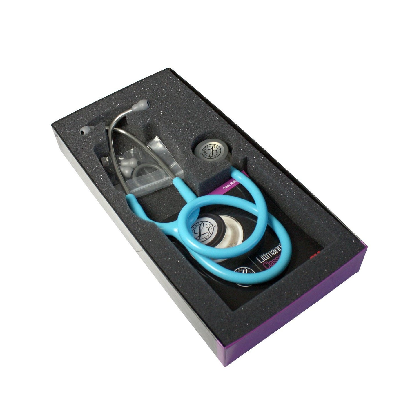 Littmann Classic III Monitoring Stethoscope: Turquoise 5835 Stethoscopes 3M Littmann