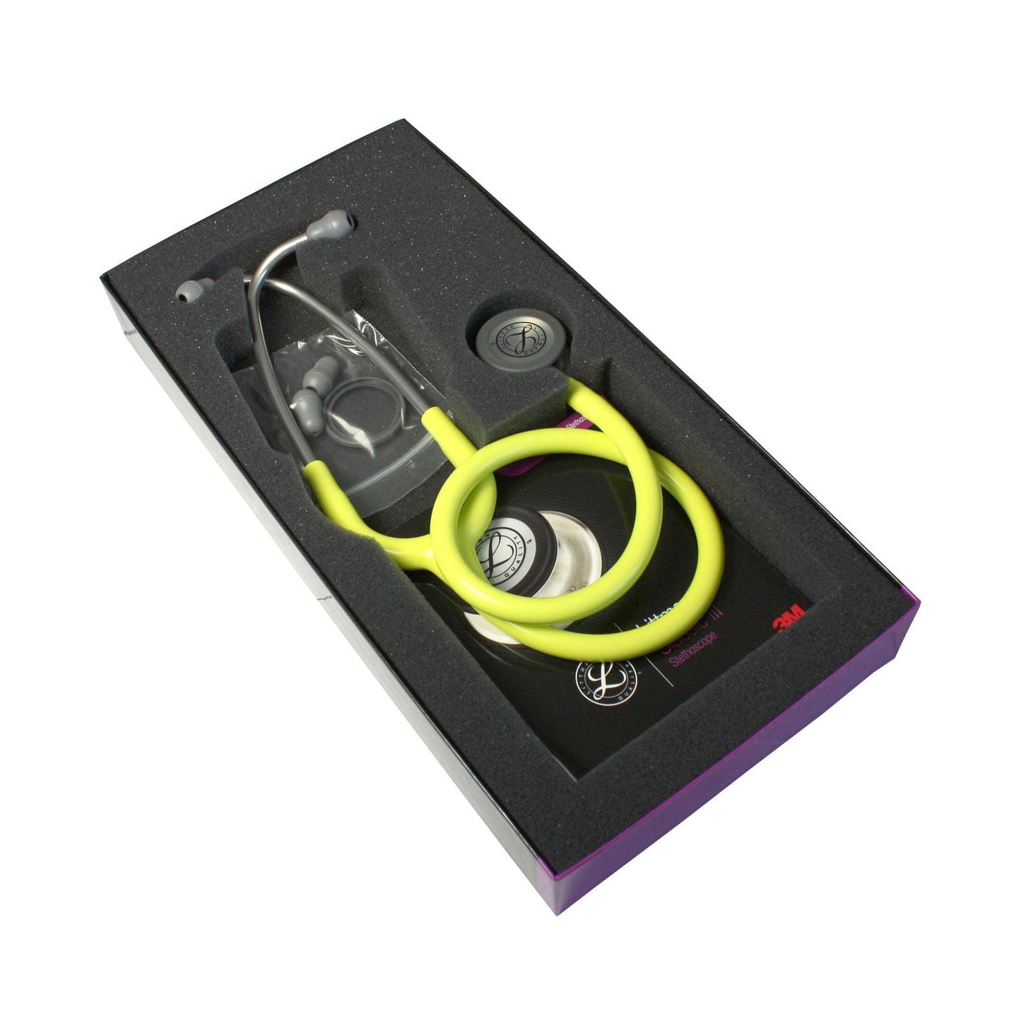 Littmann Classic III Monitoring Stethoscope: Lemon Lime 5839 Stethoscopes 3M Littmann