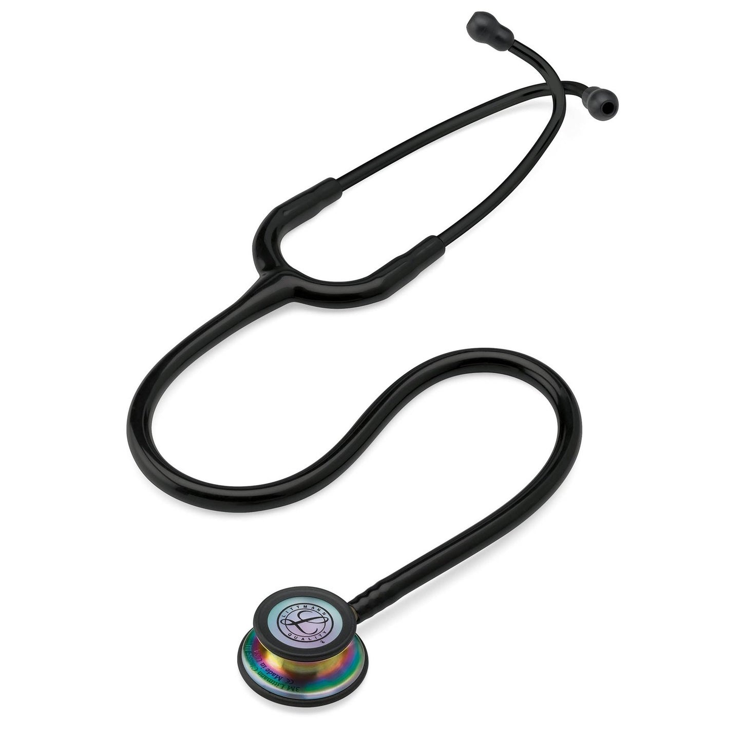 Littmann Classic III Monitoring Stethoscope: Rainbow and Black 5870 Stethoscopes 3M Littmann