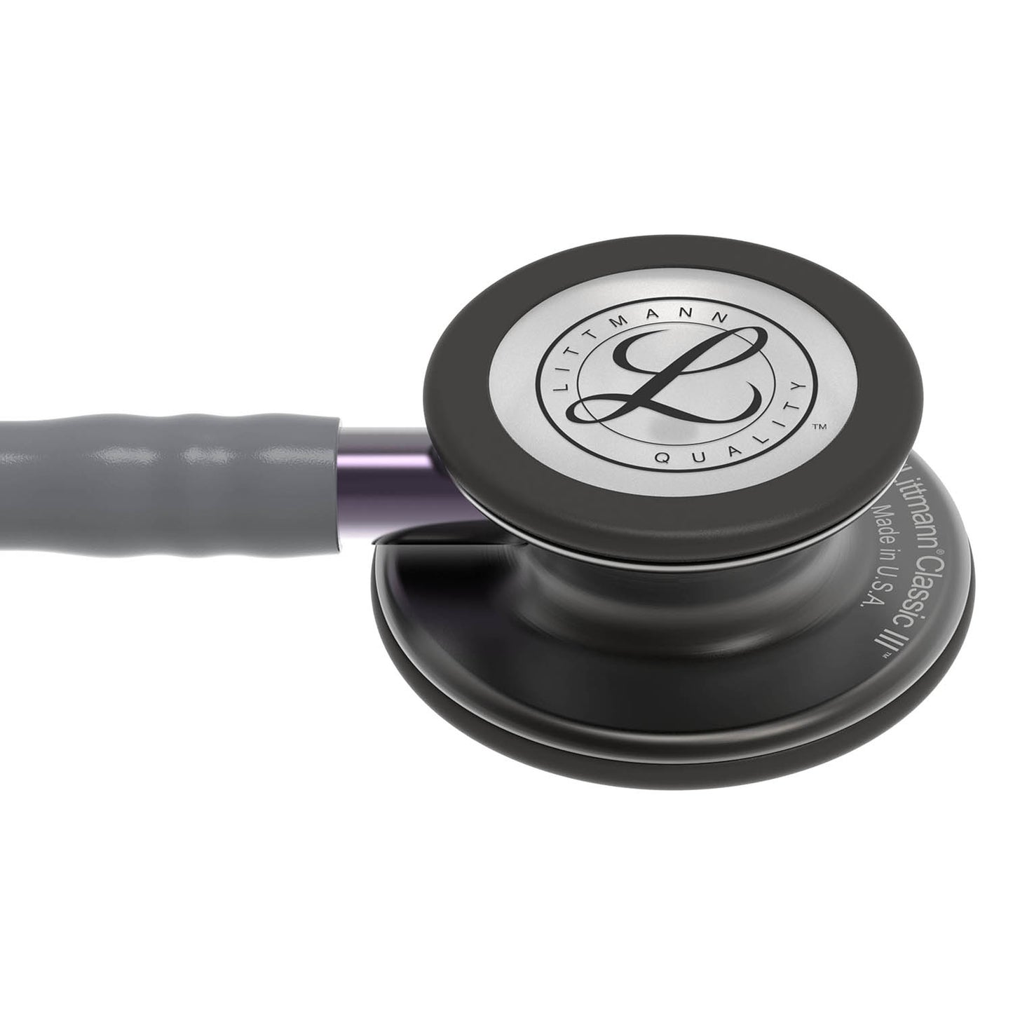 Littmann Classic III Monitoring Stethoscope: Smoke & Gray - Violet Stem 5873 Stethoscopes 3M Littmann
