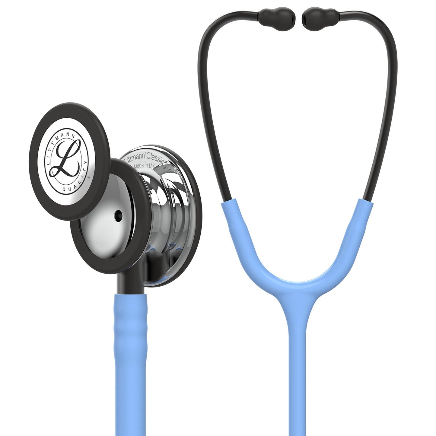 Littmann Classic III Monitoring Stethoscope: Mirror & Ceil Blue - Smoke Stem 5959 Stethoscopes 3M Littmann   