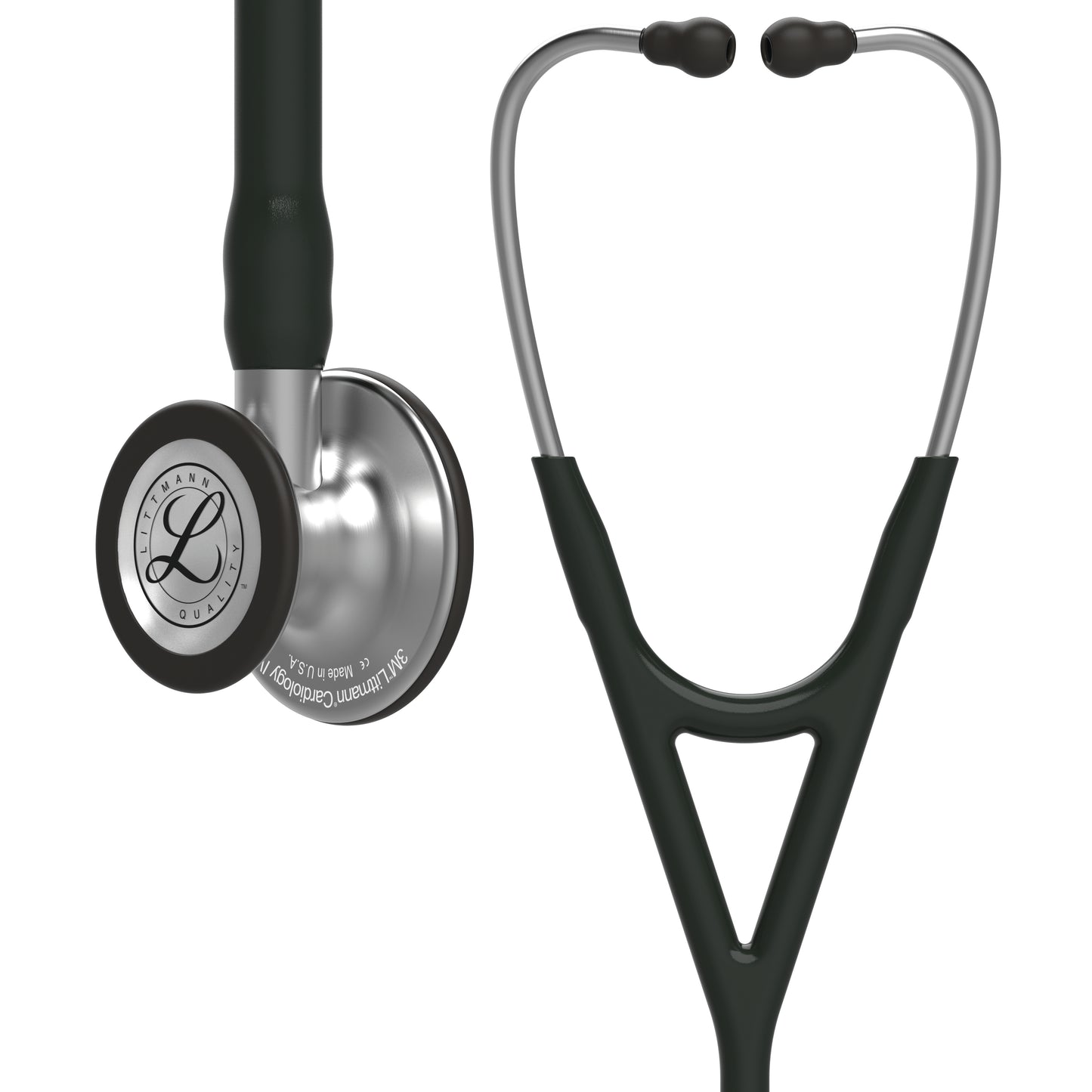 Littmann Cardiology IV Diagnostic Stethoscope: Black 6152 Stethoscopes 3M Littmann   