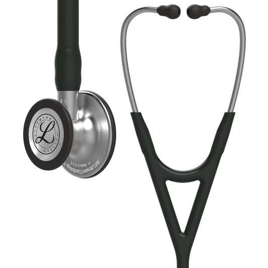 Littmann Cardiology IV Diagnostic Stethoscope: Black 6152 -  Over Engraved 3M Littmann Stethoscopes 3M Littmann   