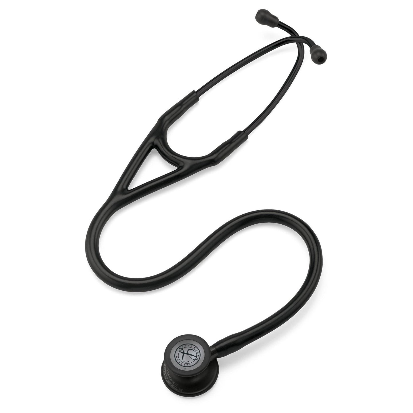 Littmann Cardiology IV Diagnostic Stethoscope: All Black 6163 Stethoscopes 3M Littmann   