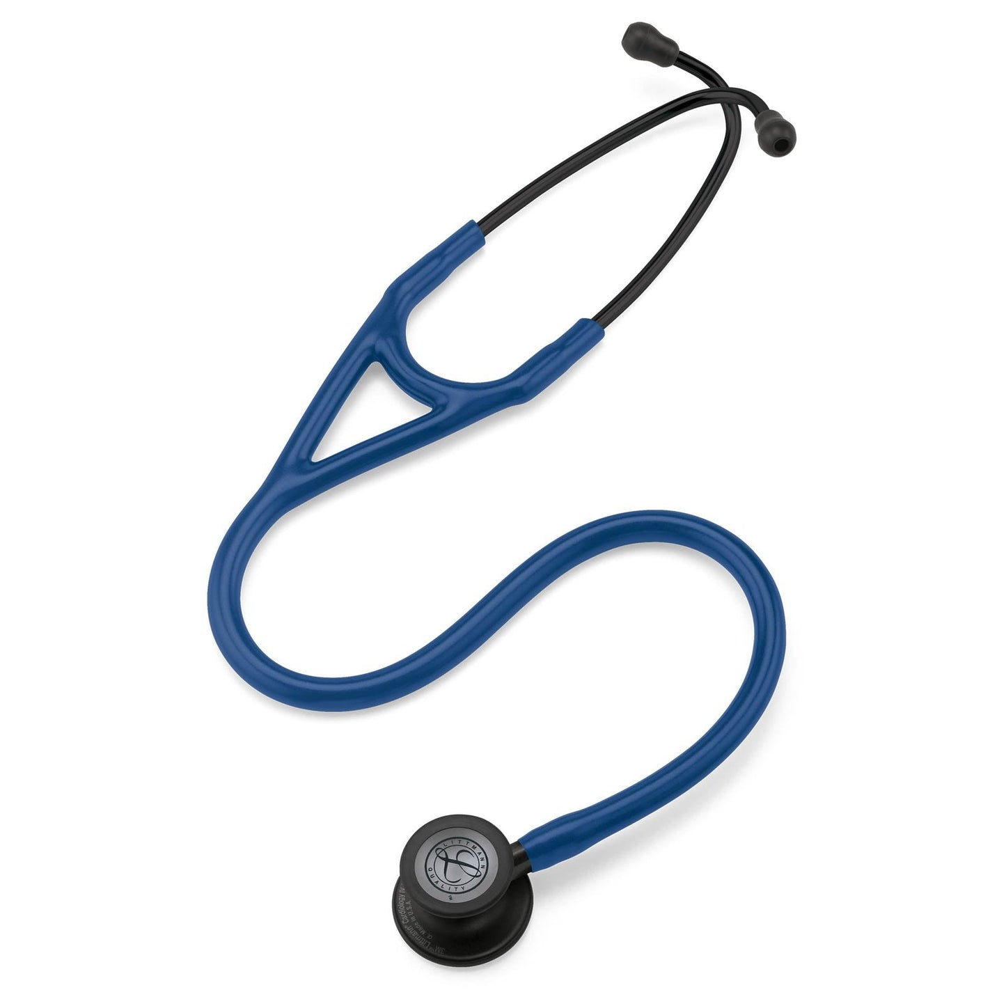 Littmann Cardiology IV Diagnostic Stethoscope: Black & Navy 6168 Stethoscopes 3M Littmann