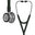 Littmann Cardiology IV Diagnostic Stethoscope: Black & Mirror-Finish 6177
