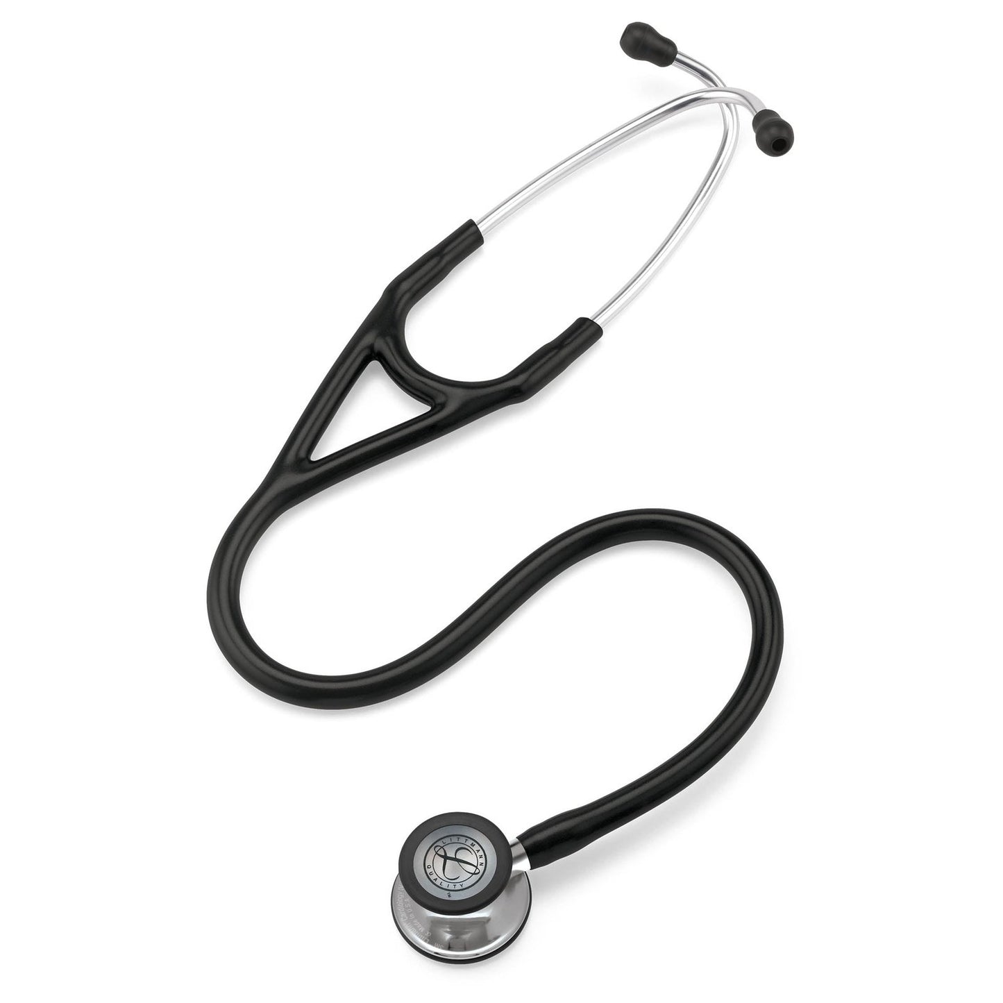 Littmann Cardiology IV Diagnostic Stethoscope: Black & Mirror-Finish 6177 Stethoscopes 3M Littmann   