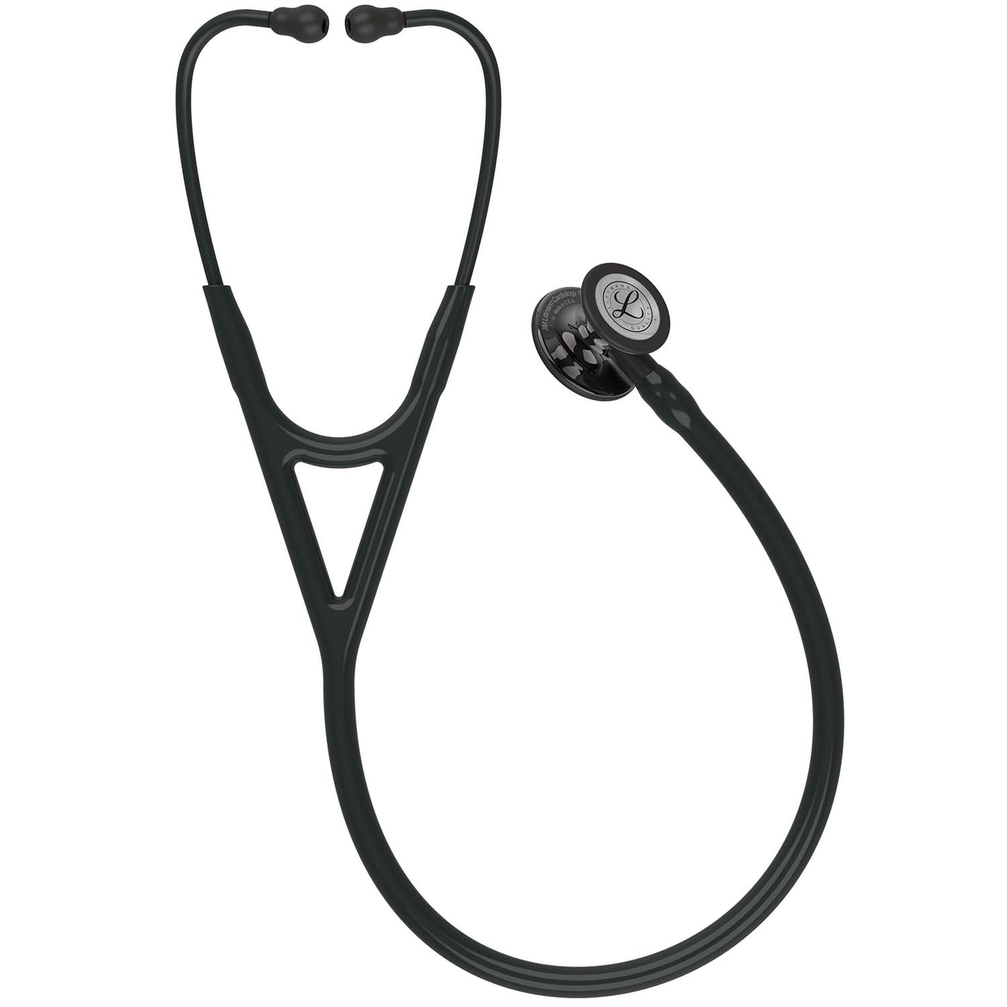 Littmann Cardiology IV Diagnostic Stethoscope: Smoke & Black - Black Stem 6232 Stethoscopes 3M Littmann   