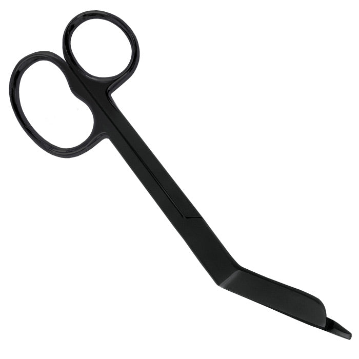 7.25" Bandage Scissor with One Large Ring - Stealth Edition Accessories Prestige