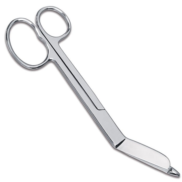 7.25" Bandage Scissor with One Large Ring Accessories Prestige