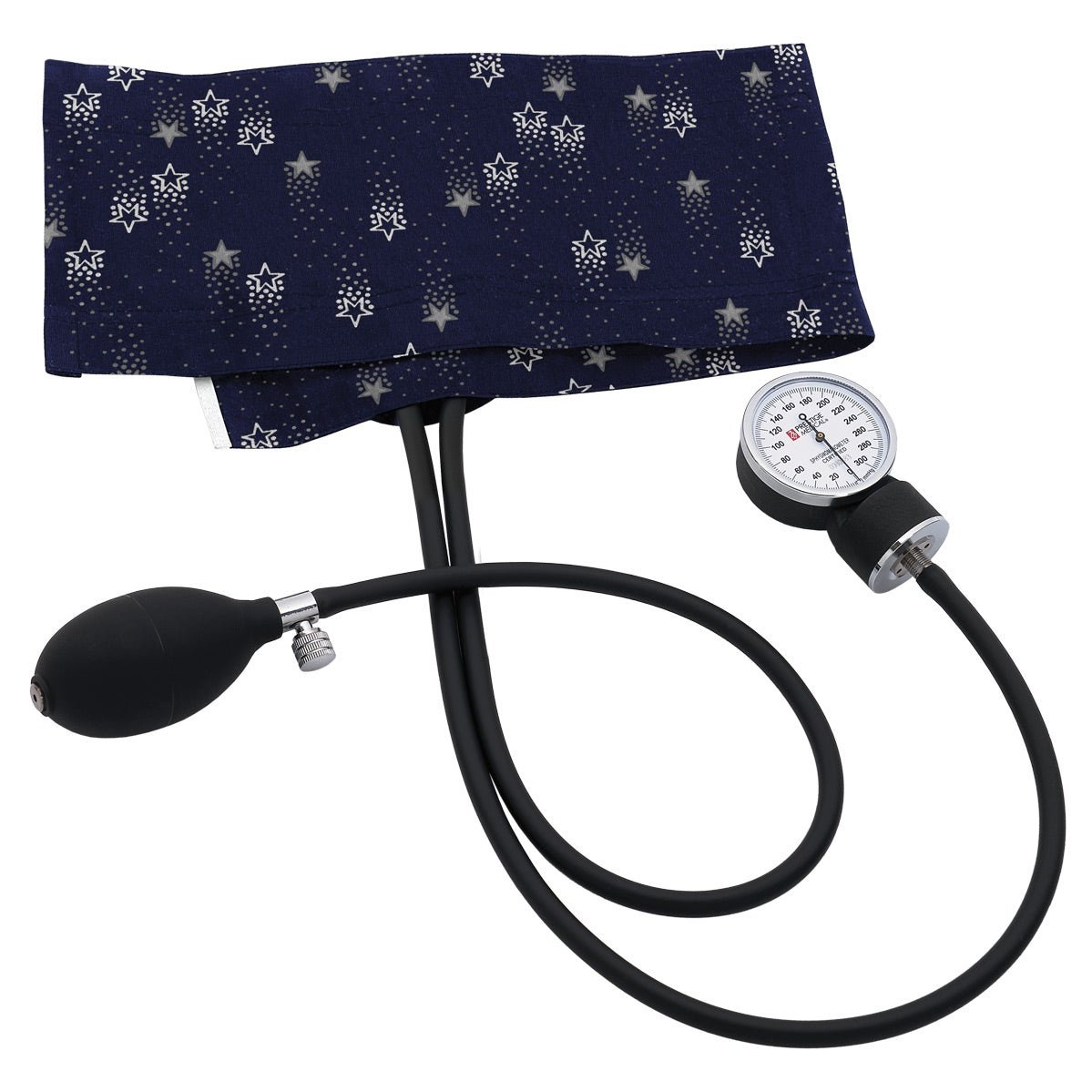 Premium Adult Aneroid Sphygmomanometer Blood Pressure Prestige Navy Blue