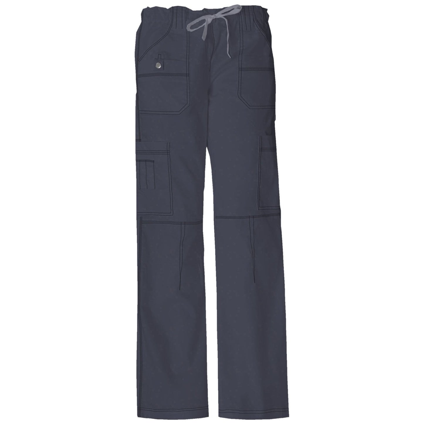 Dickies Women's Low-Rise Drawstring Scrub Pants Scrubs Dickies