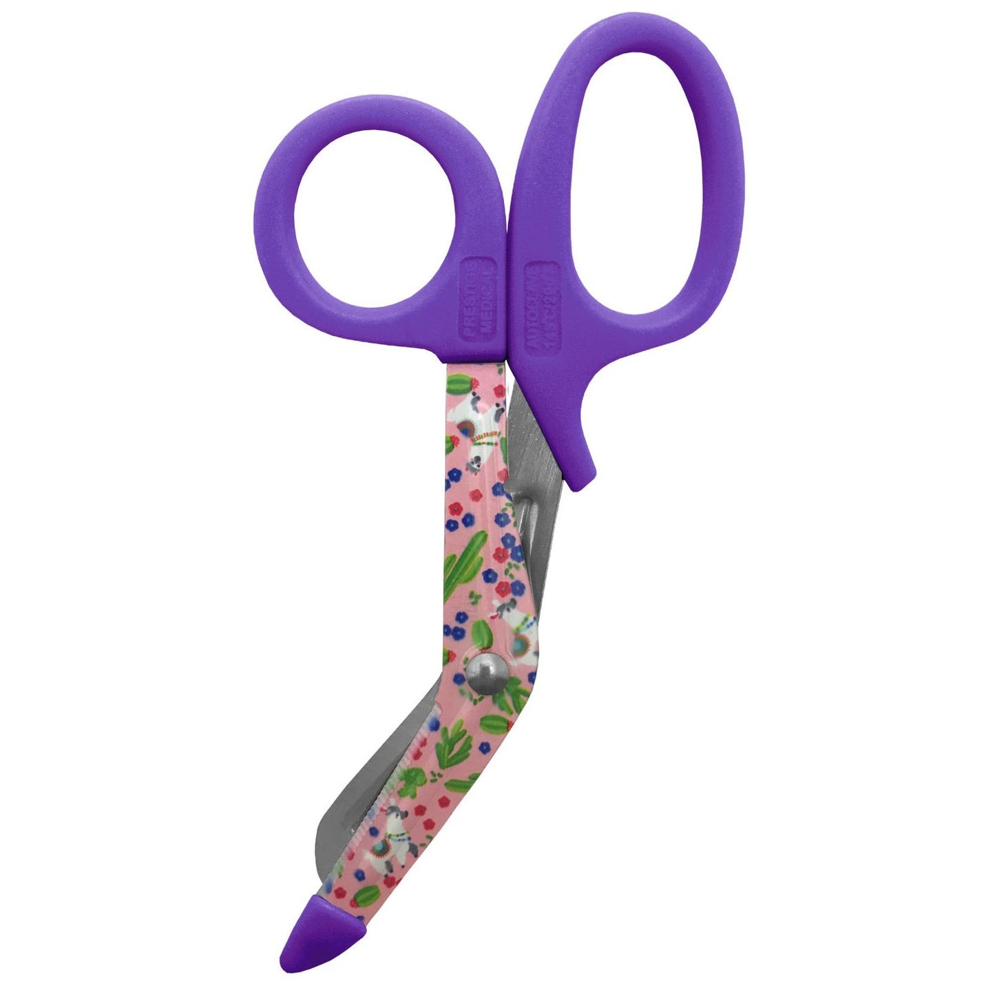 5.5" StyleMate Utility Scissor - Llamas Pink Accessories Prestige
