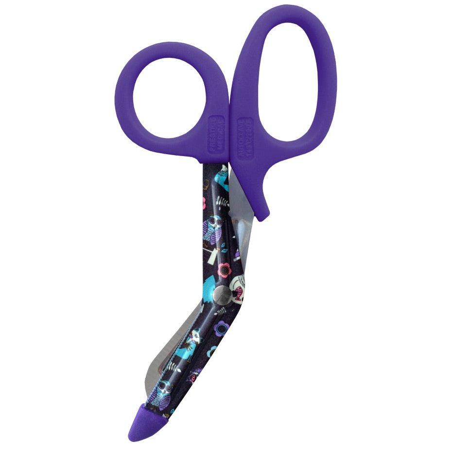 5.5" StyleMate Utility Scissor -Woodsy Animals Black Accessories Prestige