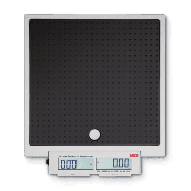 874 Seca Mobile Flat Scales with Double Display Scales Seca