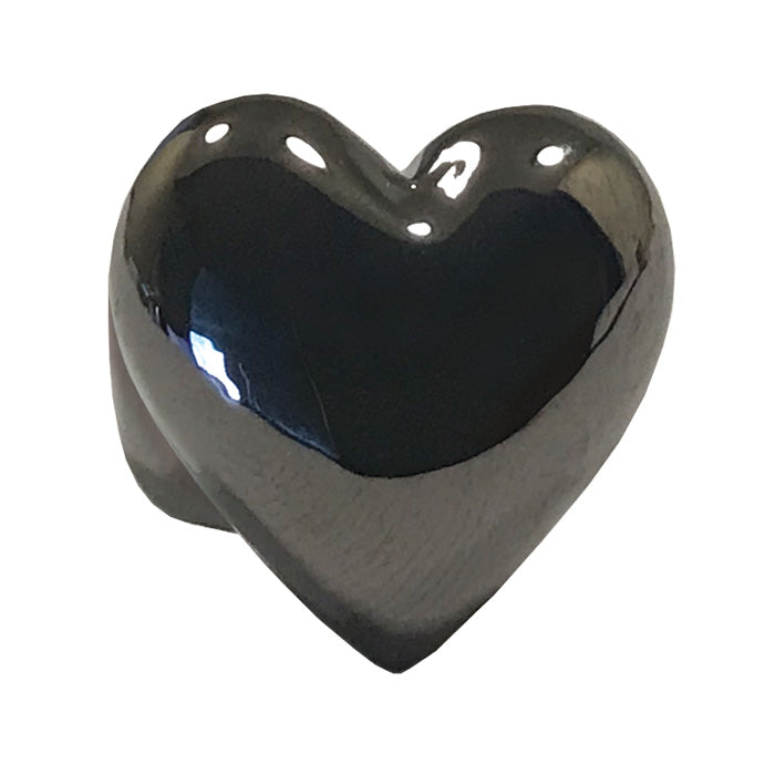 3D Stethoscope Jewelry - Heart - Black Accessories Prestige