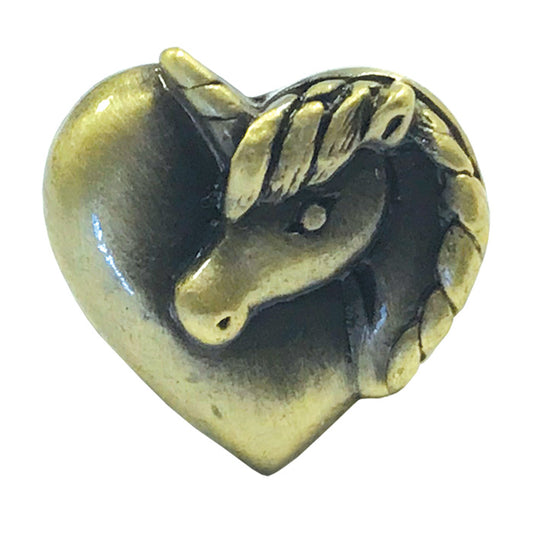 3D Stethoscope Jewelry - Unicorn Heart - Antique Bronze Accessories Prestige