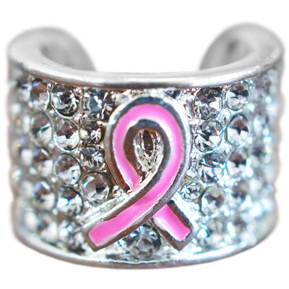 CharMED Crystal Stethoscope Charms Pink Ribbon Migration_Accessories CharMED