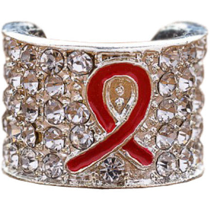 CharMED Crystal Stethoscope Charms Red Ribbon Migration_Accessories CharMED