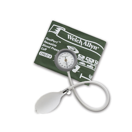 Welch Allyn DuraShock DS44 Integrated Aneroid Sphygmomanometer with Size 10 Small Adult Cuff Welch Allyn