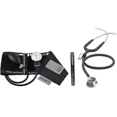 RMDF Calibra BP & MD One Stethoscope KIT - Noir MDF