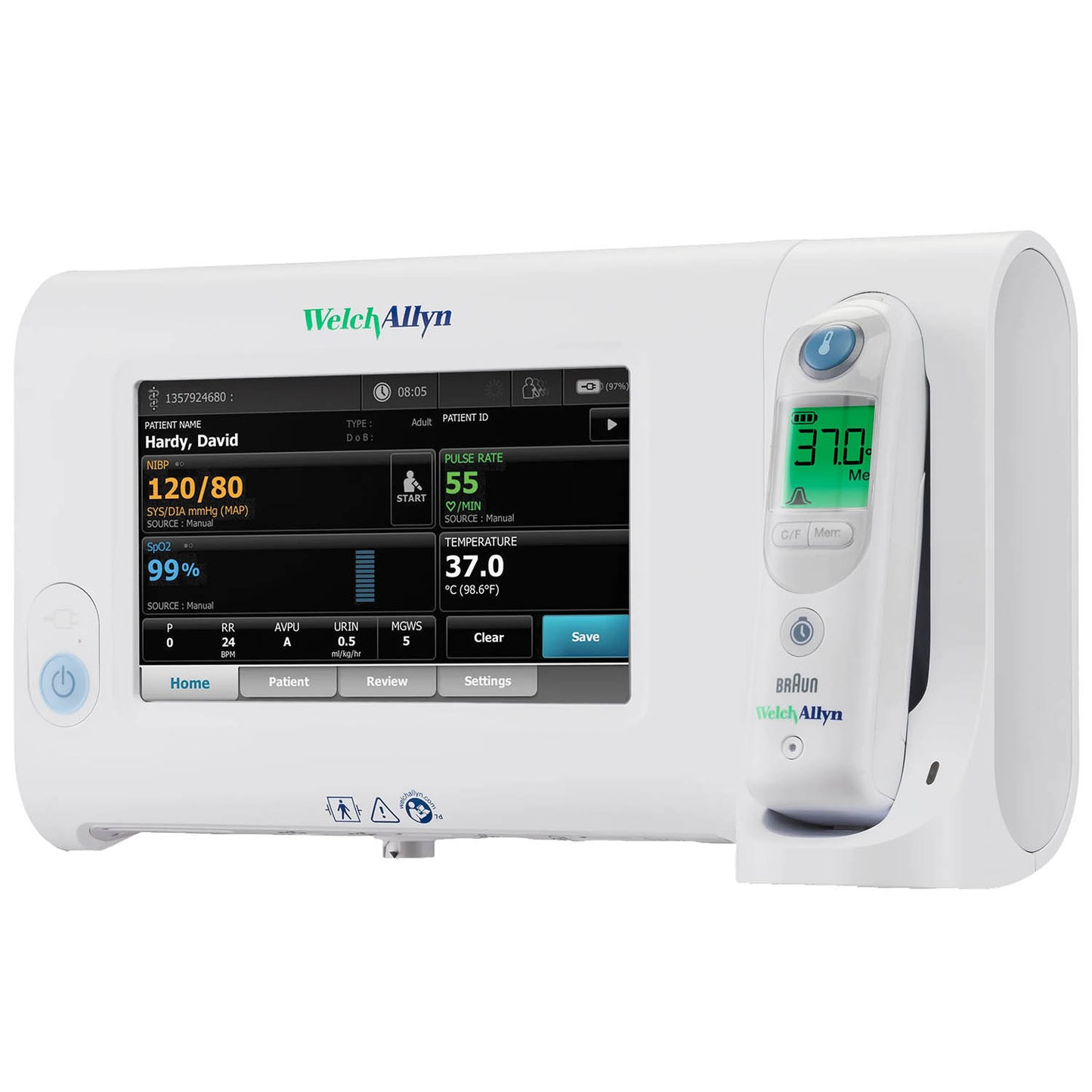 Welch Allyn Connex Spot Monitor Diagnostics Welch Allyn