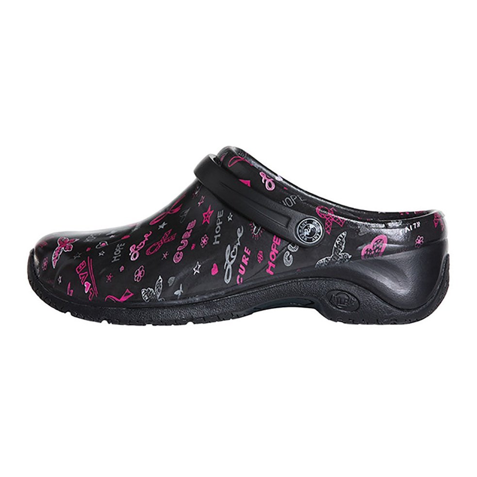 Zone Injected Clog with Backstrap Shoes Cherokee 6 Leopard