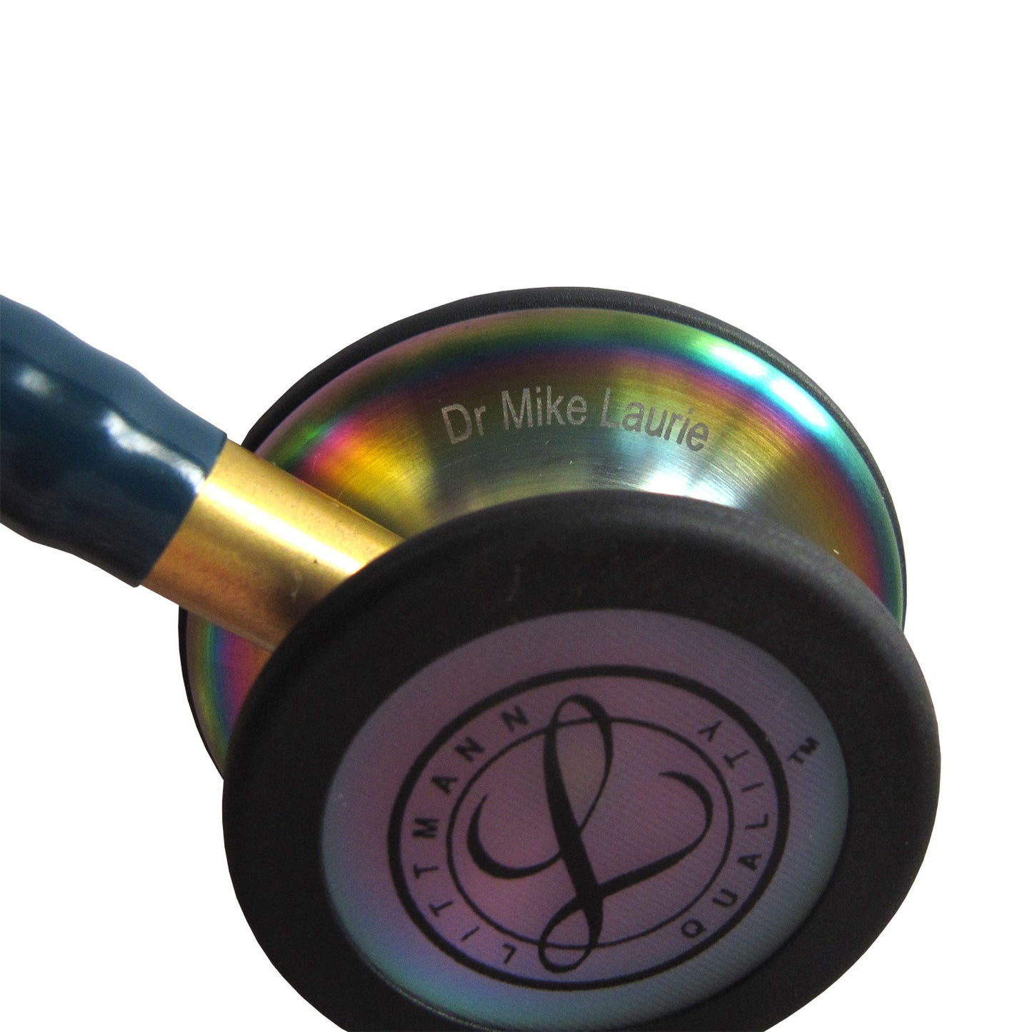 Littmann Classic III Monitoring Stethoscope: Caribbean Blue Rainbow 5807 Stethoscopes 3M Littmann   